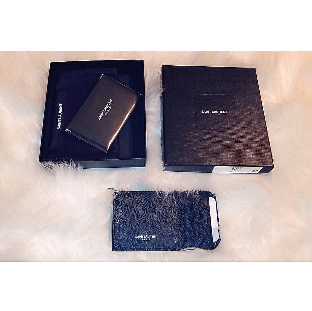 YSL / Yves Saint Laurent Fragment card wallet